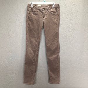 Kut From The Kloth Diana Skinny Tan Corduroys - Size 4